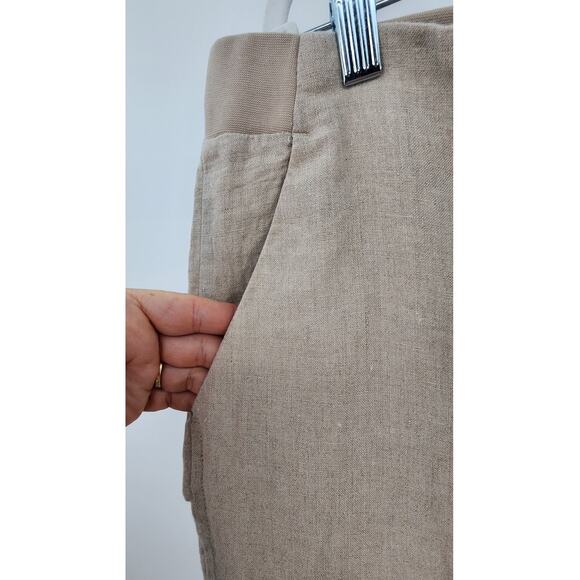 J.‎ Jill Love Linen Tan Brown 100% Linen Pull On Size XL - Picture 5 of 7